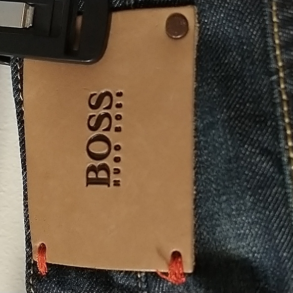 Hugo Boss Men's Regular Fit Jeans - Picture 2 of 14